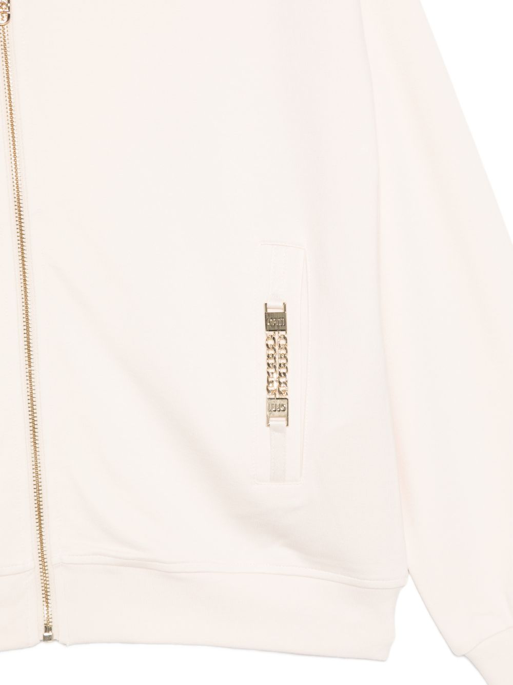 LIUJO Felpa con zip e tasche 