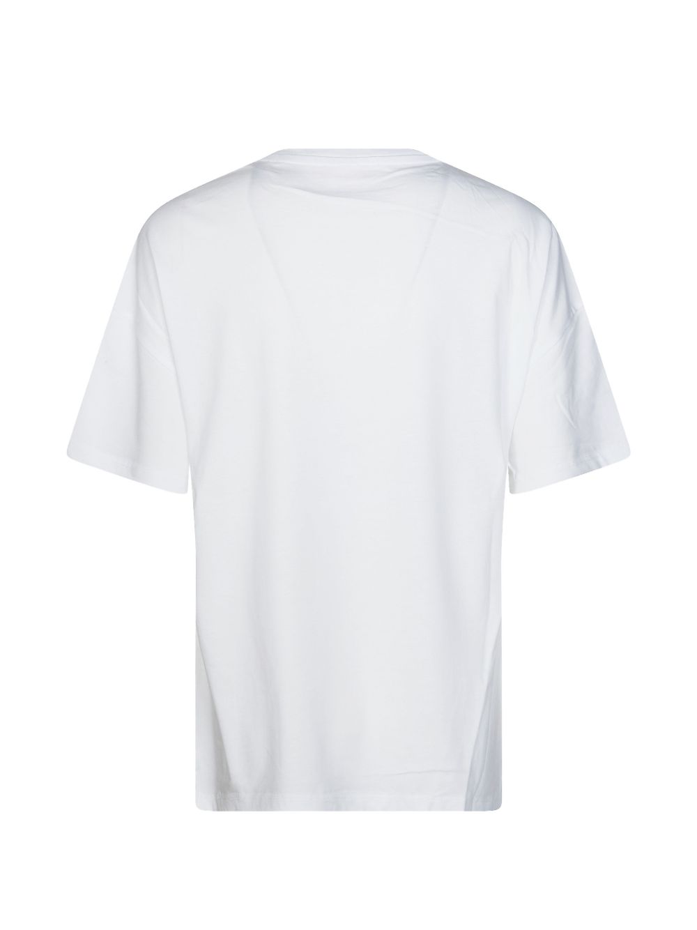 LIUJO T-shirt in cotone bianco con stampa 