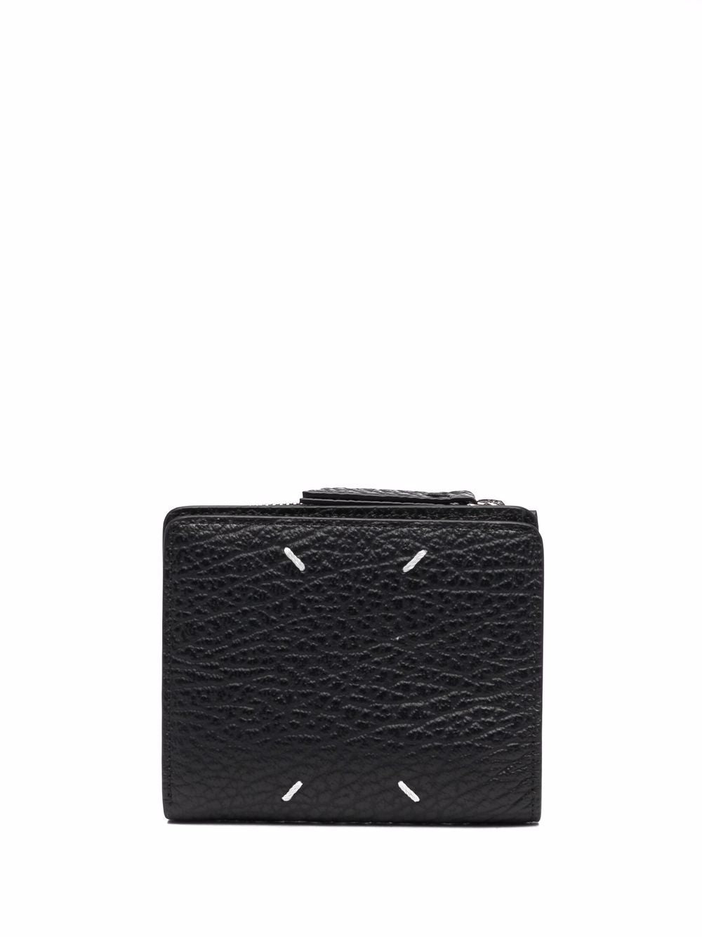 MAISON MARGIELA Portafoglio in pelle con zip 