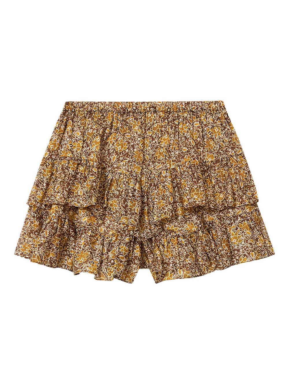 MARANT ETOILE Shorts multicolore in fresco cotone 