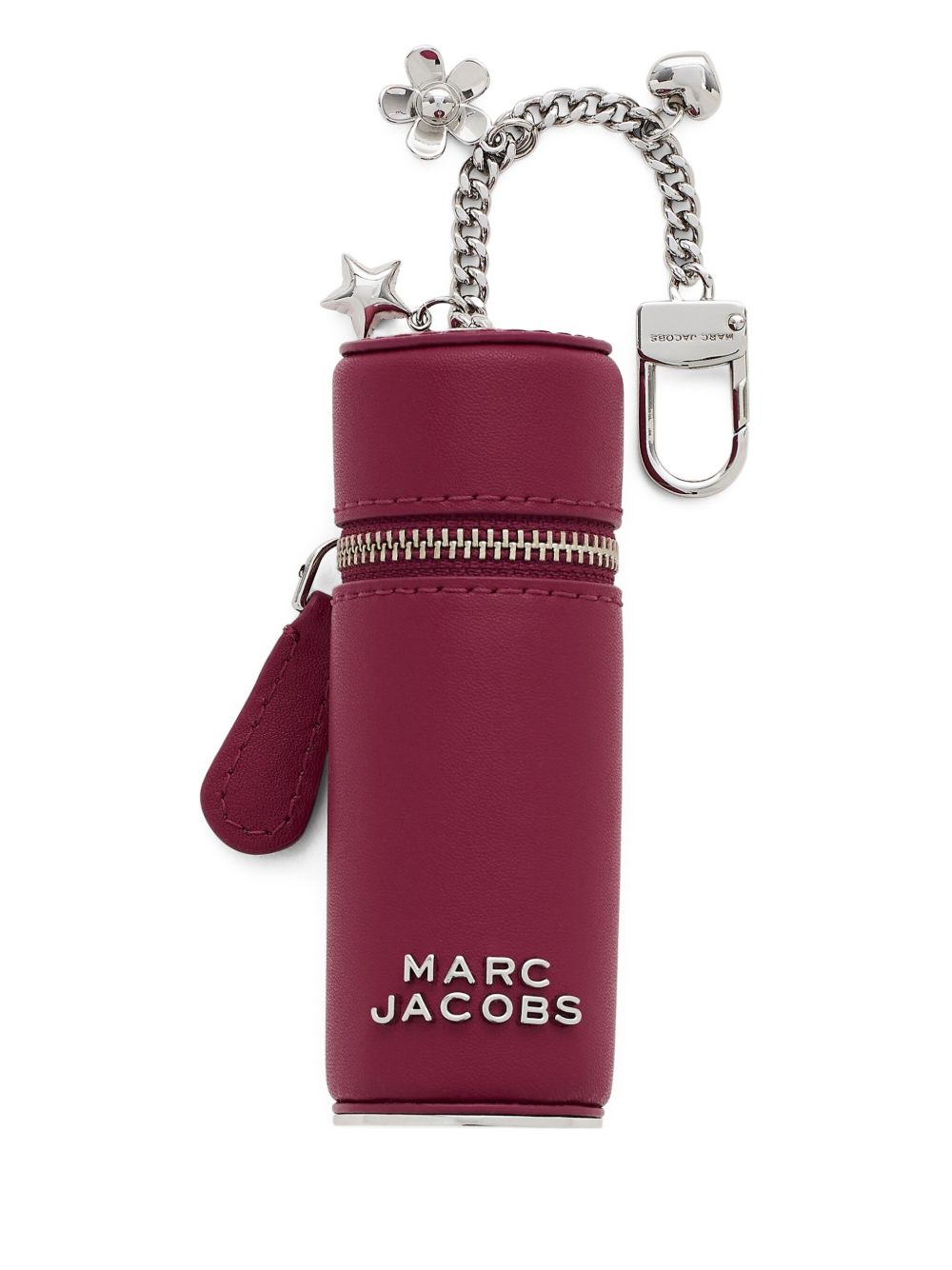 MARC JACOBS Ciondolo bordeaux per borsa 'The Lipstick' 