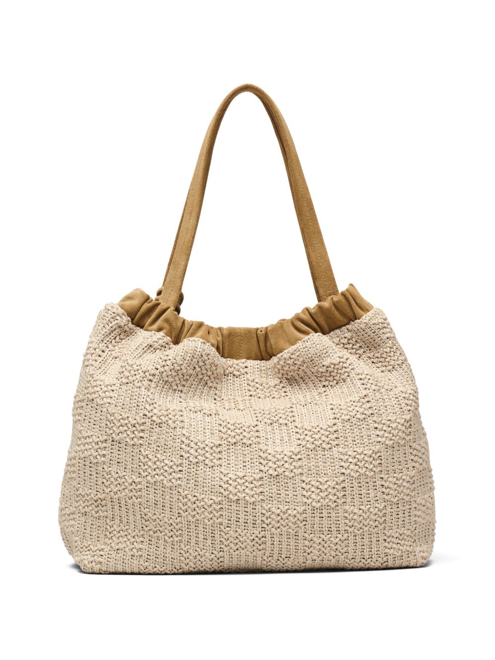 MARC JACOBS Borsa a mano tote in crochet con charm a fiore 