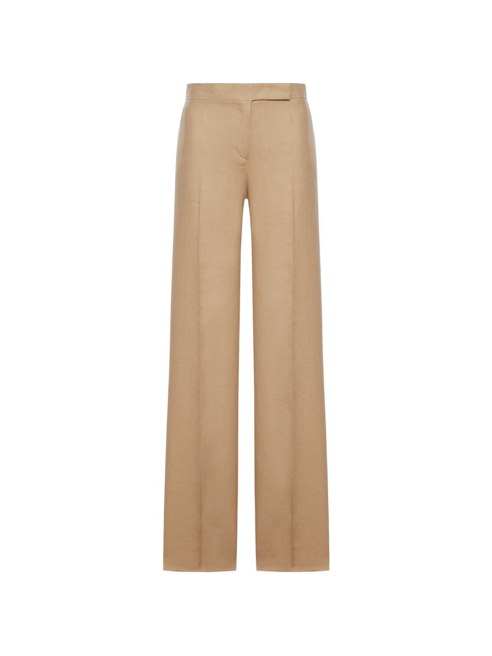 MAX MARA Pantaloni Big in lino beige 
