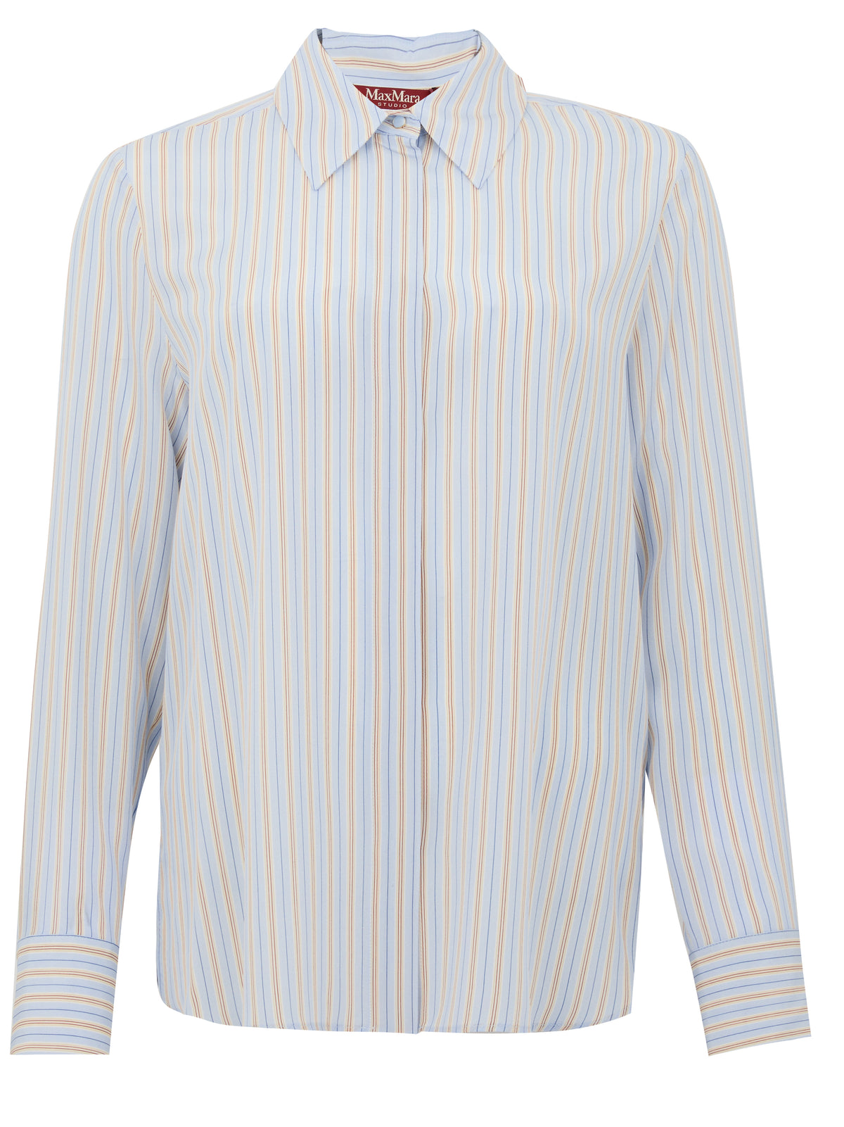 MAX MARA STUDIO Camicia Flirt a righe celeste 