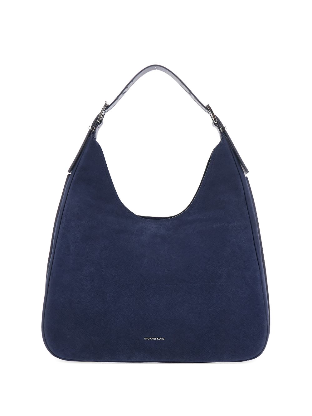 MICHAEL KORS Borsa a spalla blu notte con logo 