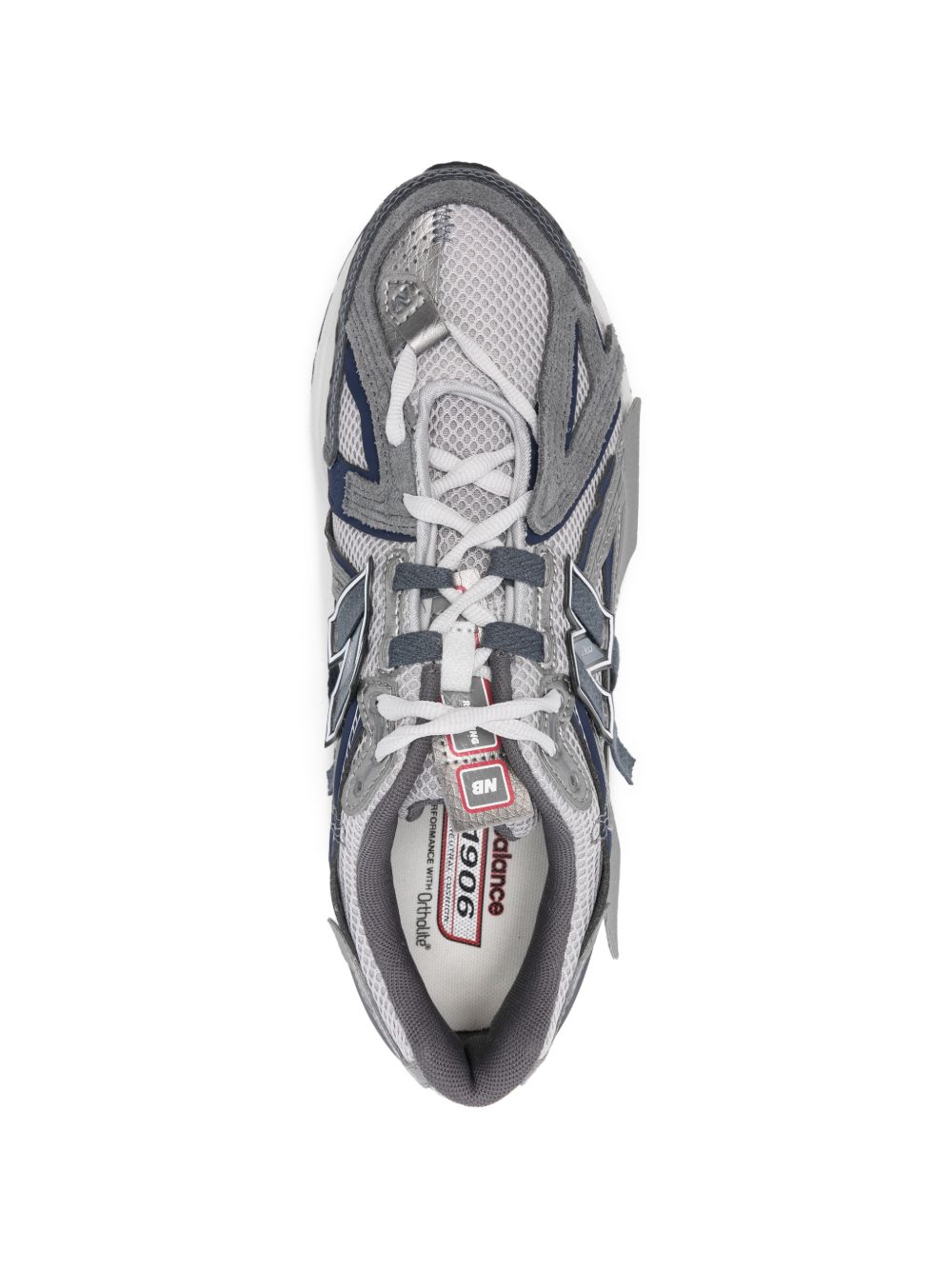 NEW BALANCE Sneakers 1906 grigie e blu 