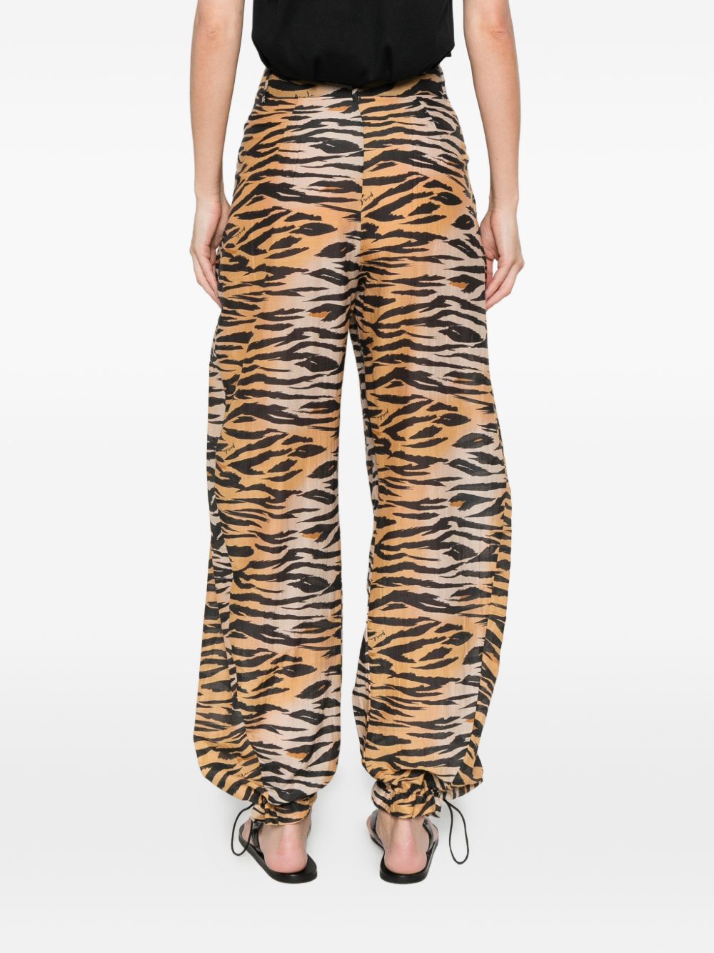 PINKO Pantaloni casual Lizbeth con stampa animalier 