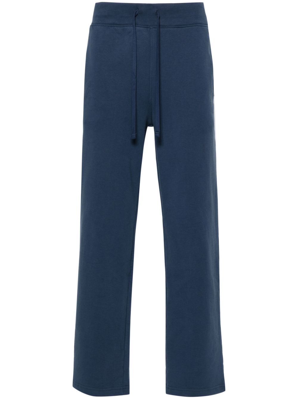 POLO RALPH LAUREN Pantaloni in cotone blu navy con vita elasticizzata 