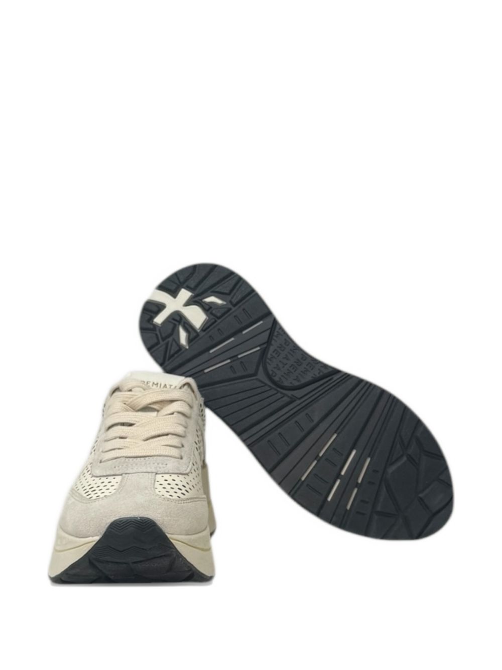 PREMIATA Sneakers e trainers con dettagli dorati beige 