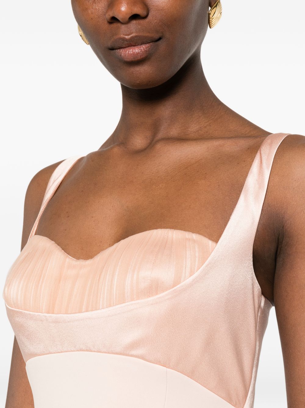 PRONOVIAS Abito lungo rosa Cistell 