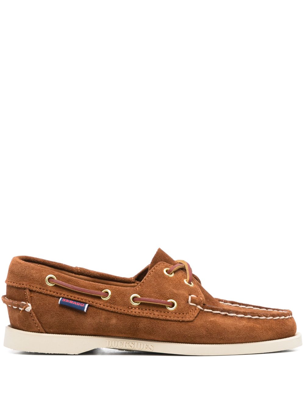 SEBAGO Mocassini in suede marrone Portland Artisan 