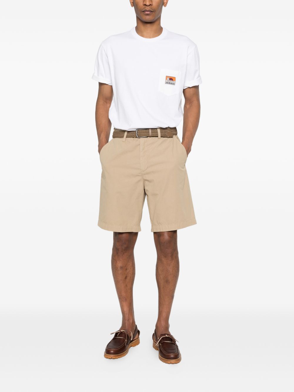 SEBAGO Shorts Sasanoa in cotone beige 