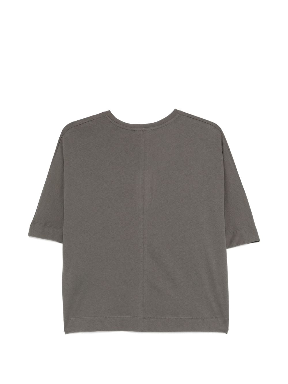 SOEUR T-shirt Helsinki girocollo in cotone grigio antracite 