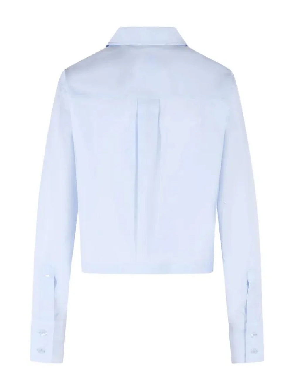 SPORTMAX Camicia Certo celeste a maniche lunghe in cotone 