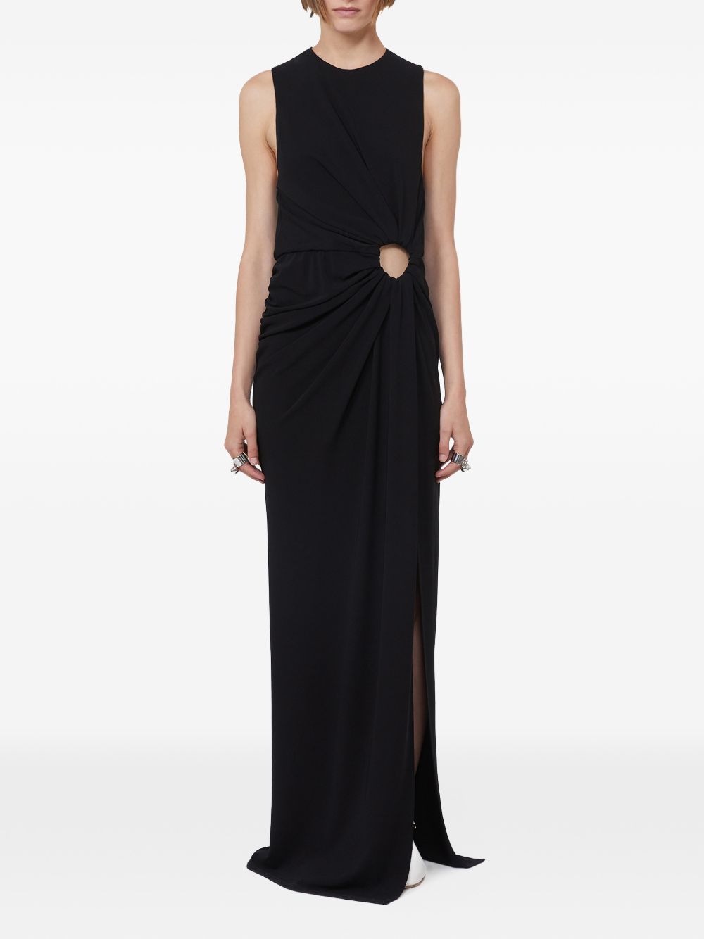 SPORTMAX Abito lungo Saletta nero 