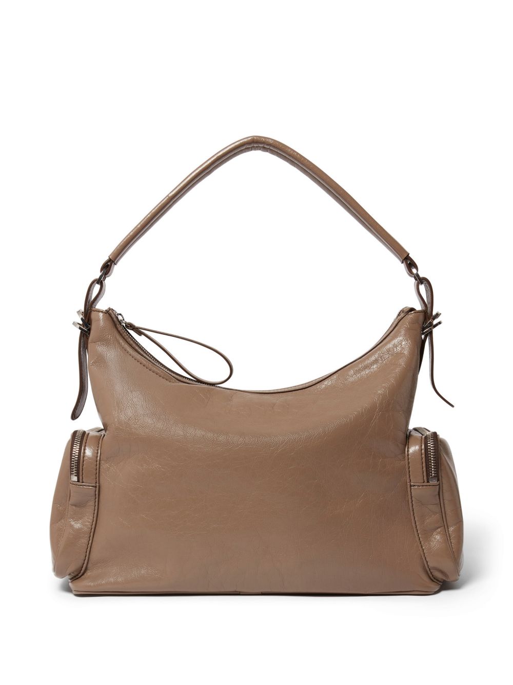 STELLA MCCARTNEY Borsa a spalla in ecopelle con tasche esterne 