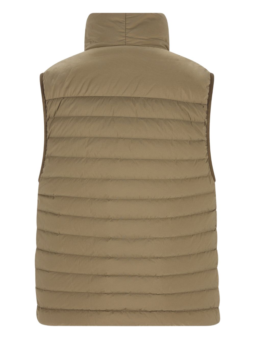 STONE ISLAND Gilet verde con tasche 