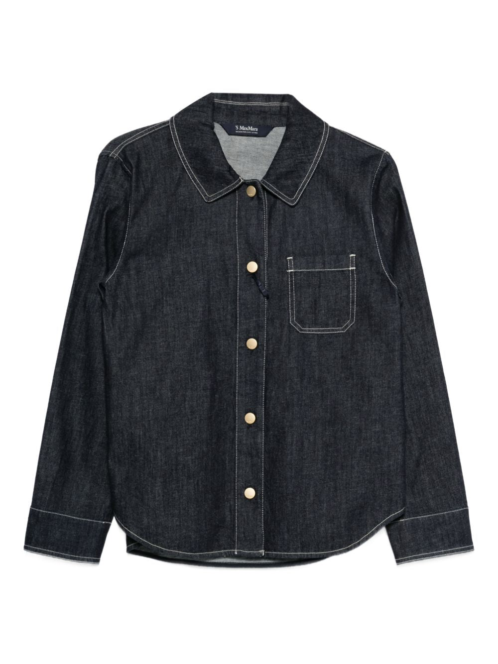 S MAX MARA Camicia sportiva 'SMM Enfasi' in denim 