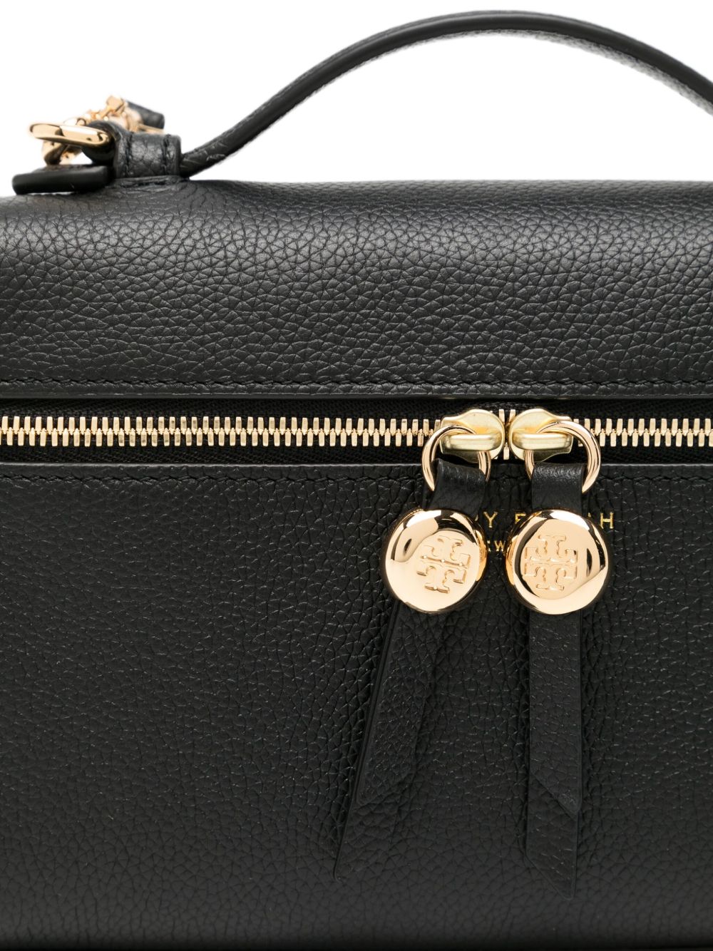 TORY BURCH Borsa a spalla 'Romy' in pelle nera 