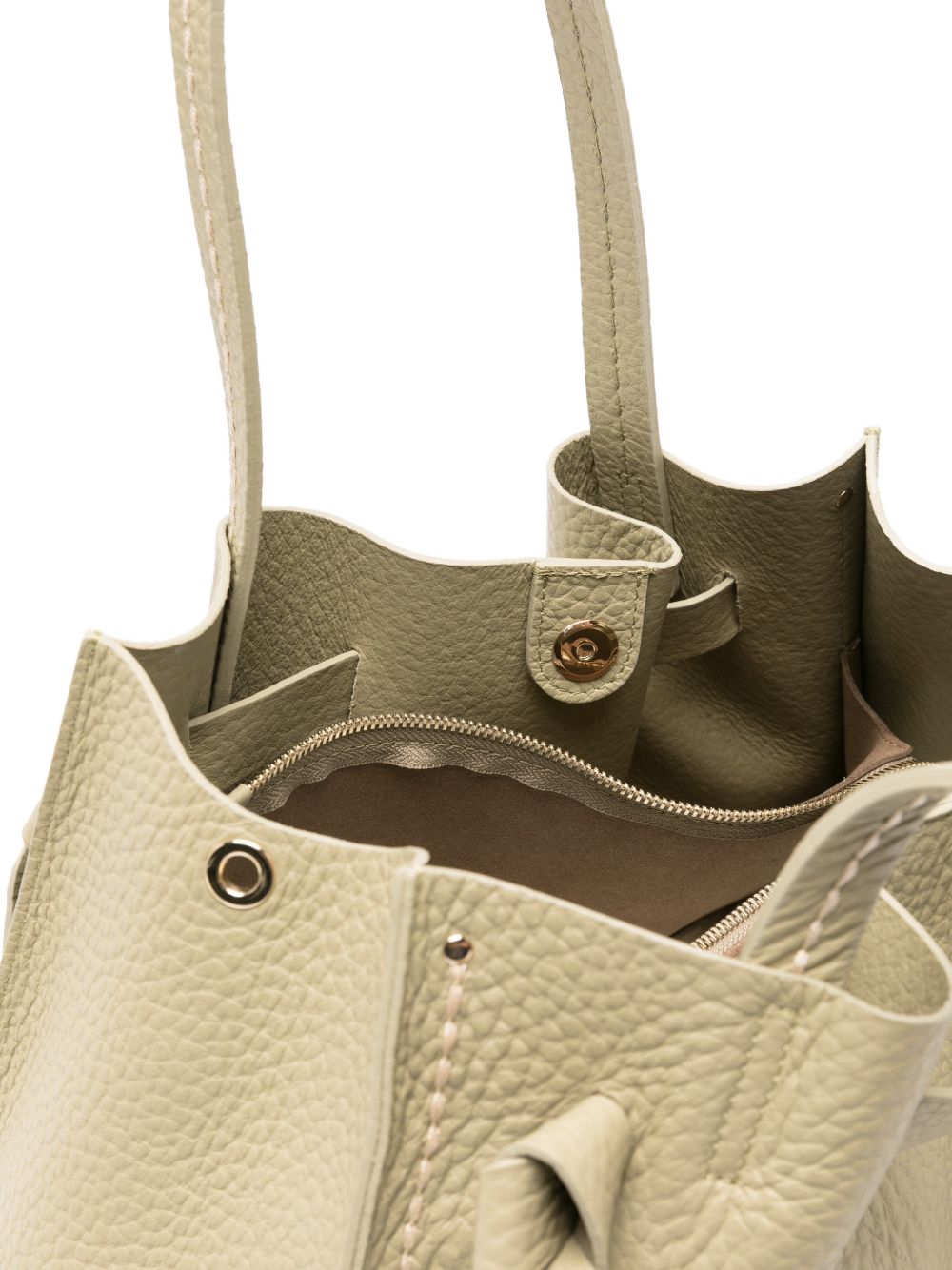 VISONA Borsa shopping Vittoria in pelle 