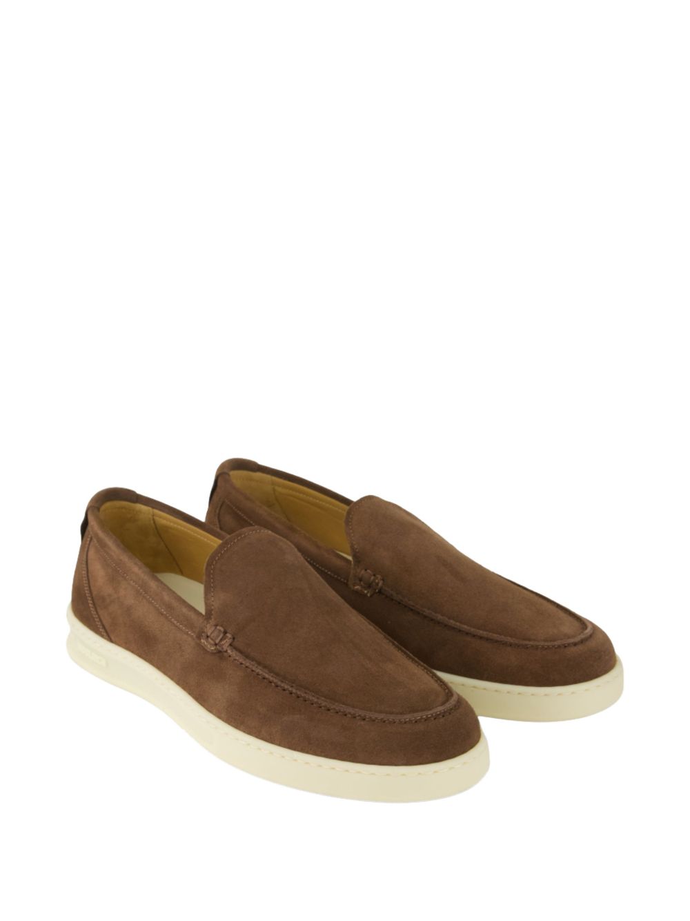WOOLRICH Mocassini Double U.T  marroni 