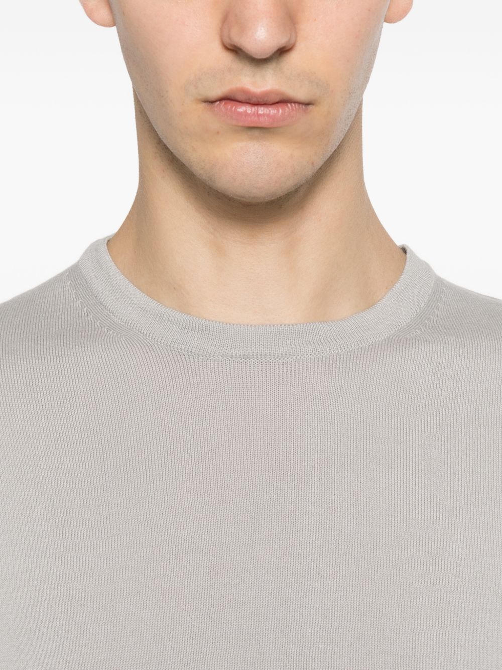 WOOLRICH T-shirt in cotone grigio 