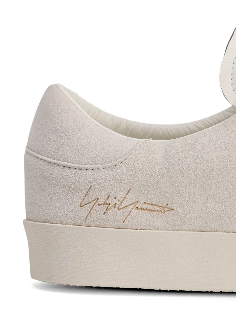 Y3 Sneakers Gazelle beige in pelle scamosciata 