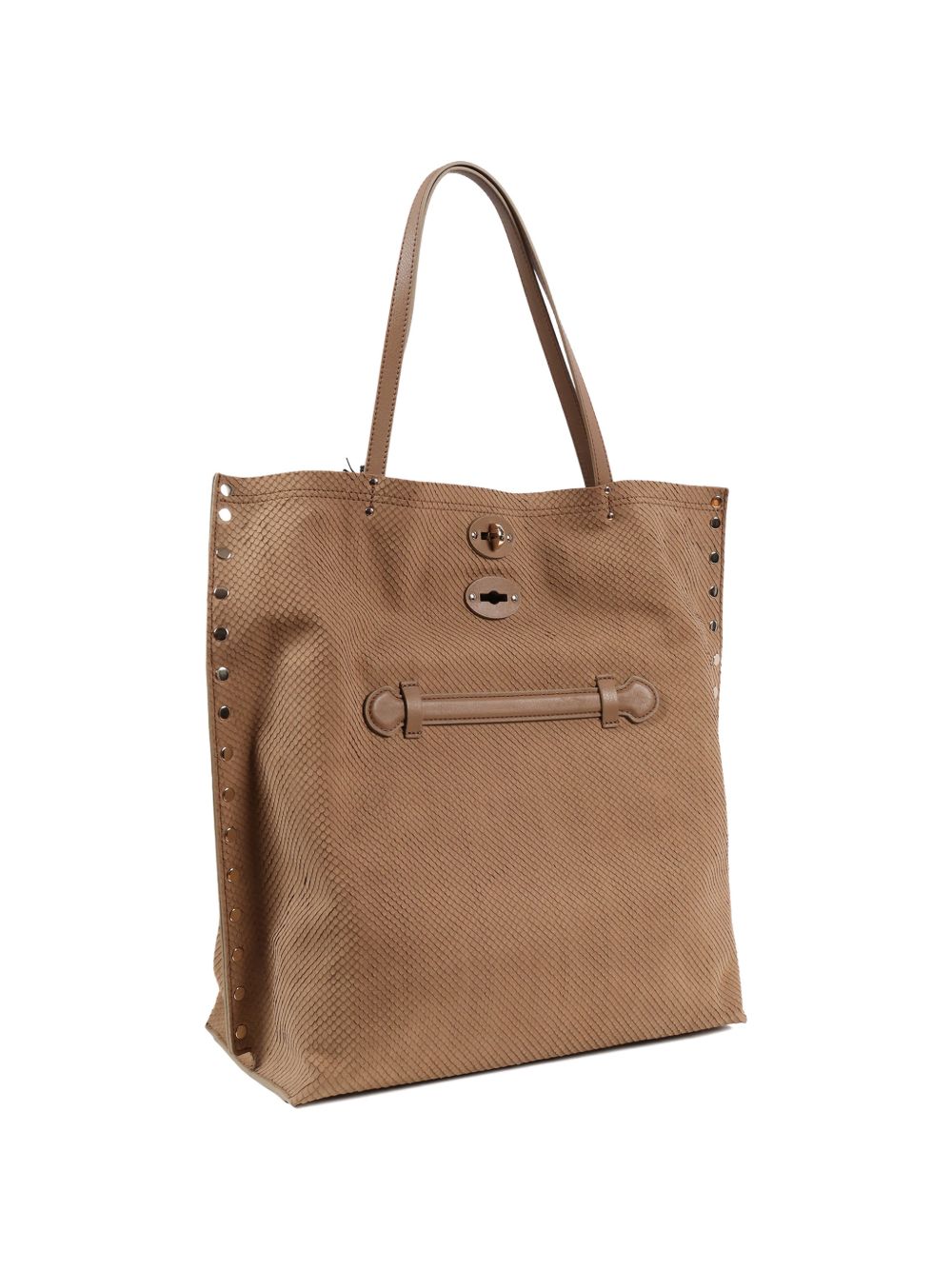 ZANELLATO Borsa A'Spasso Medium Amoretto in pelle beige 