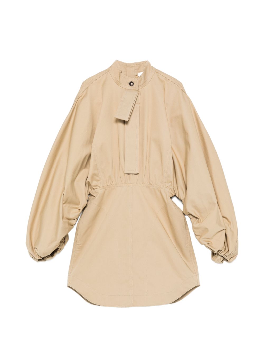 ZIMMERMANN Abito corto beige 'Rebellion Drawn' 
