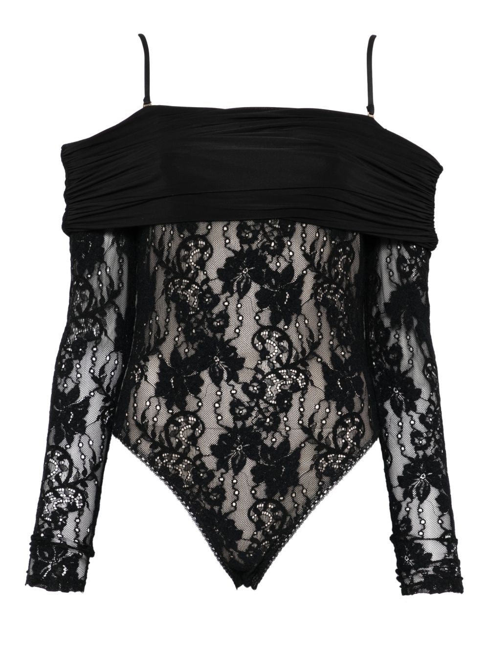 ZIMMERMANN Body in pizzo nero 