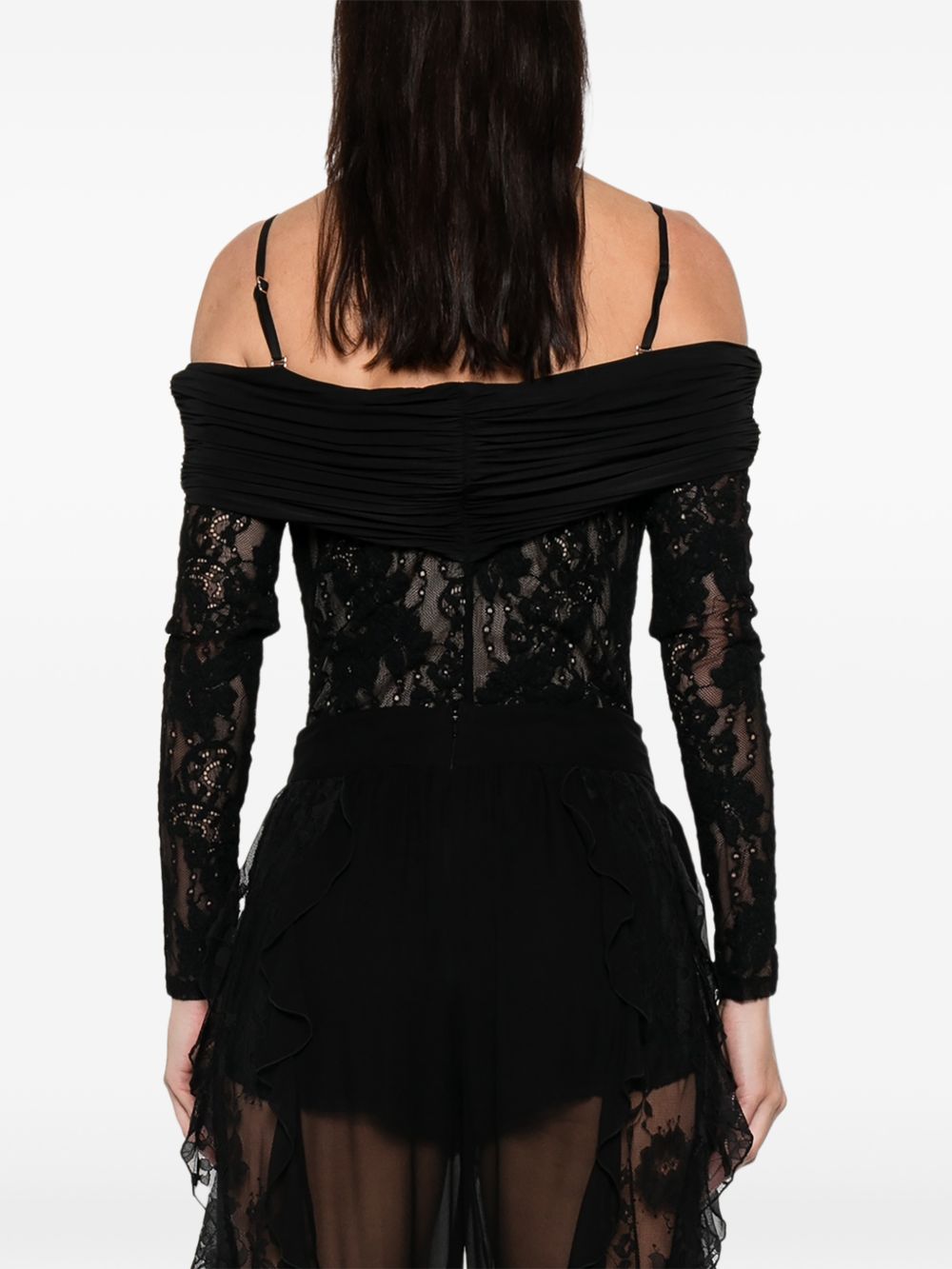 ZIMMERMANN Body in pizzo nero 