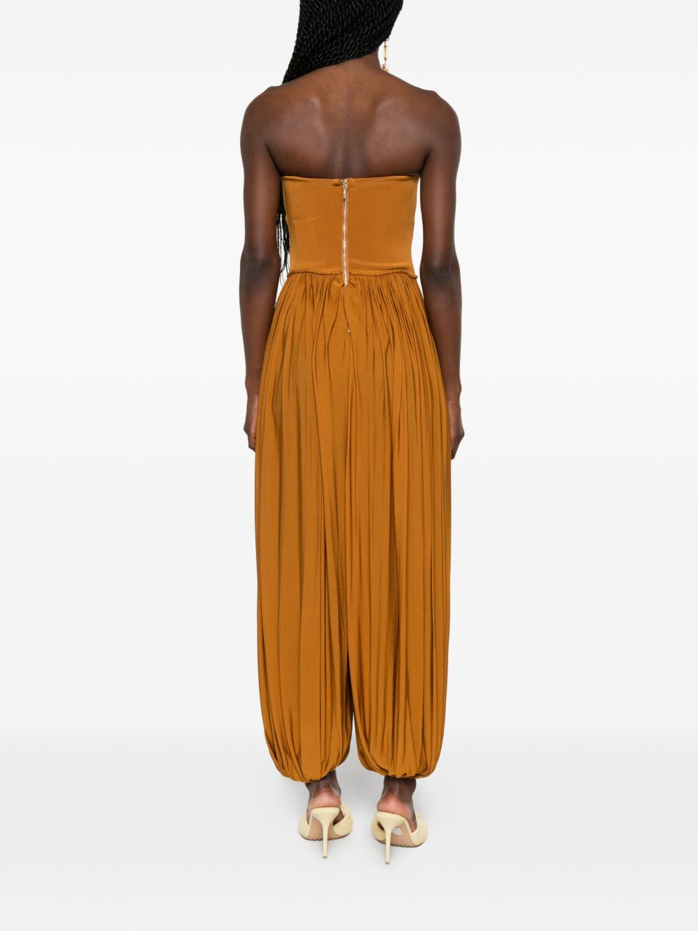 ZIMMERMANN Tuta lunga elegante color senape 