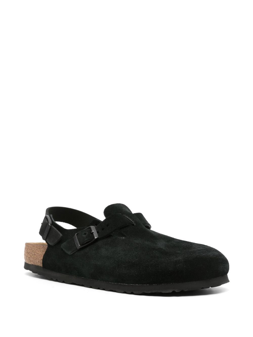 BIRKENSTOCK Sandali 'Tokio' in camoscio nero 