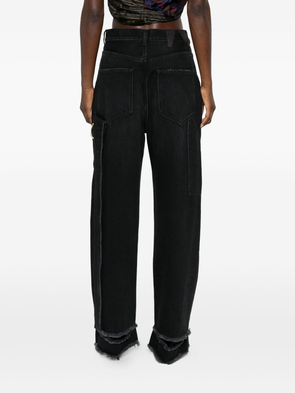 DARKPARK Jeans Lisa Belt Adorned Loose Fit 