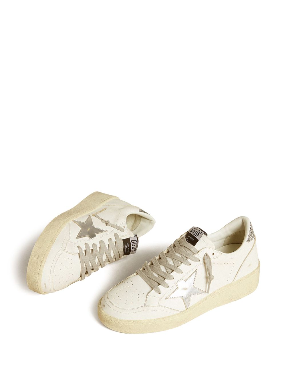 GOLDEN GOOSE Sneakers 'Ball Star' con dettaglio glitter 