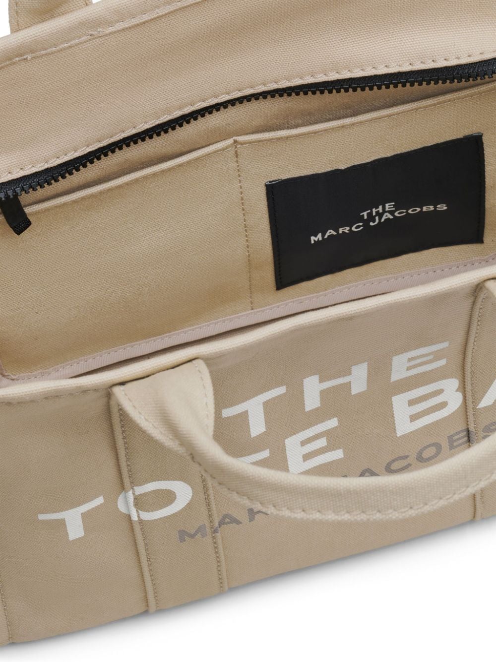 MARC JACOBS Borsa tote 'The Canvas Media' in cotone beige 