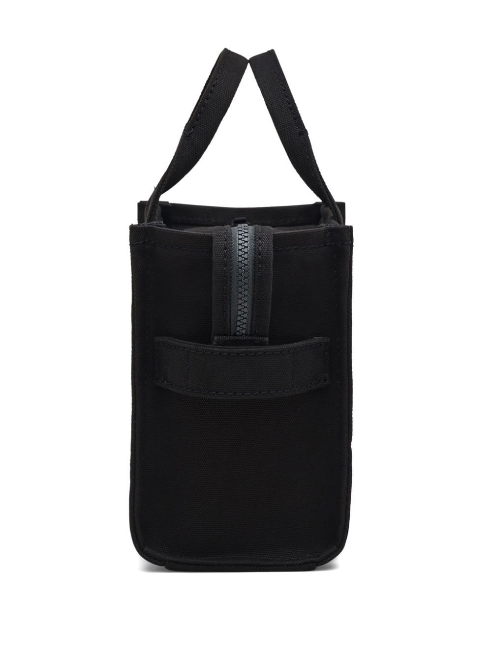 MARC JACOBS Borsa tote 'The Canvas Small' in cotone nero 