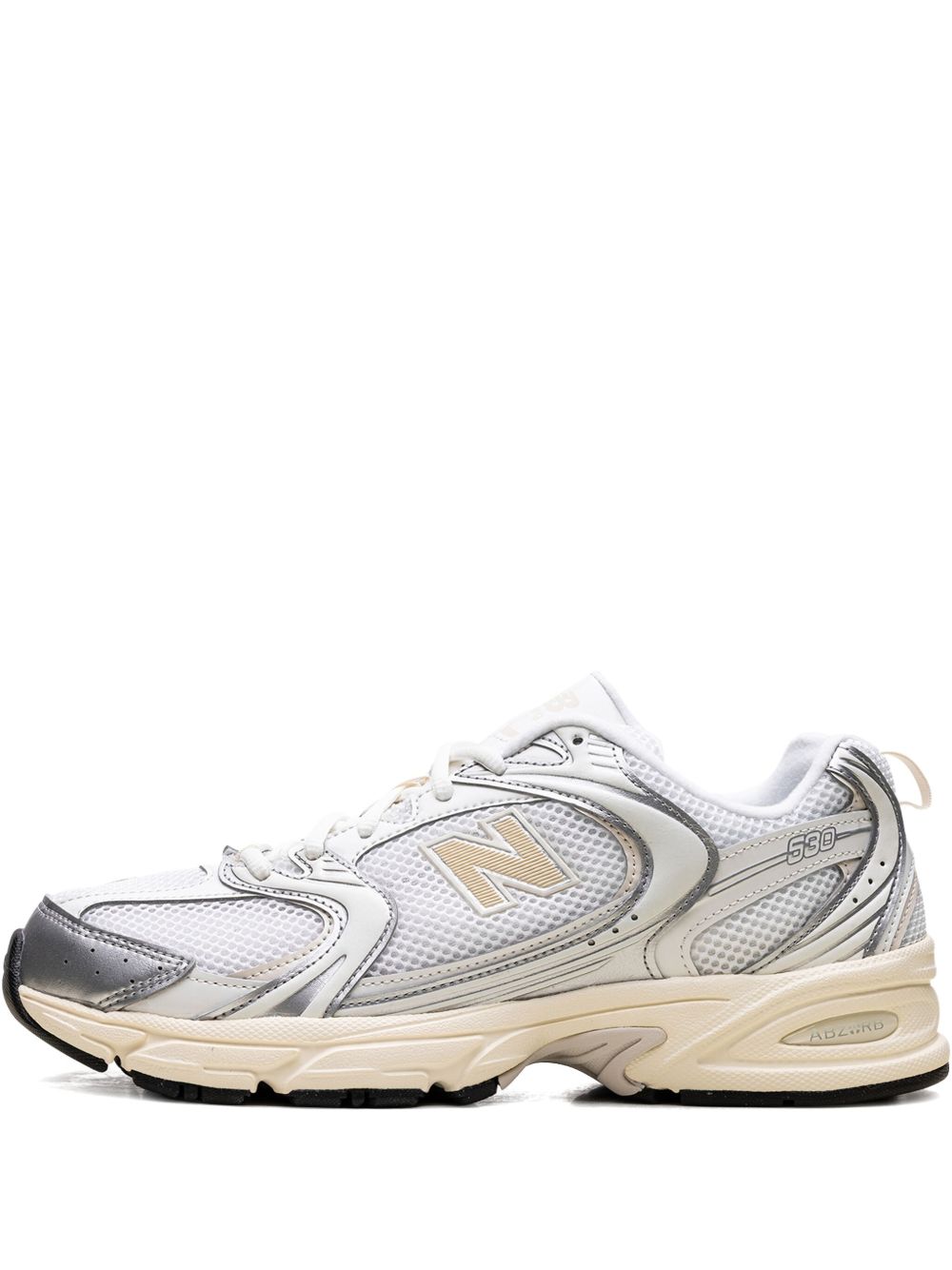 NEW BALANCE Sneakers '530' bianche e rosa 