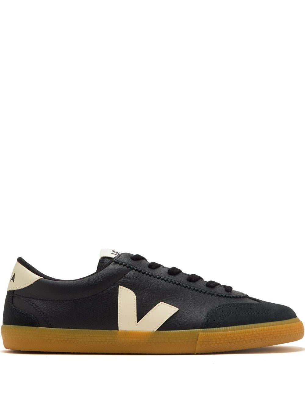 VEJA Sneakers 'Volley Leather Black Pierre' 