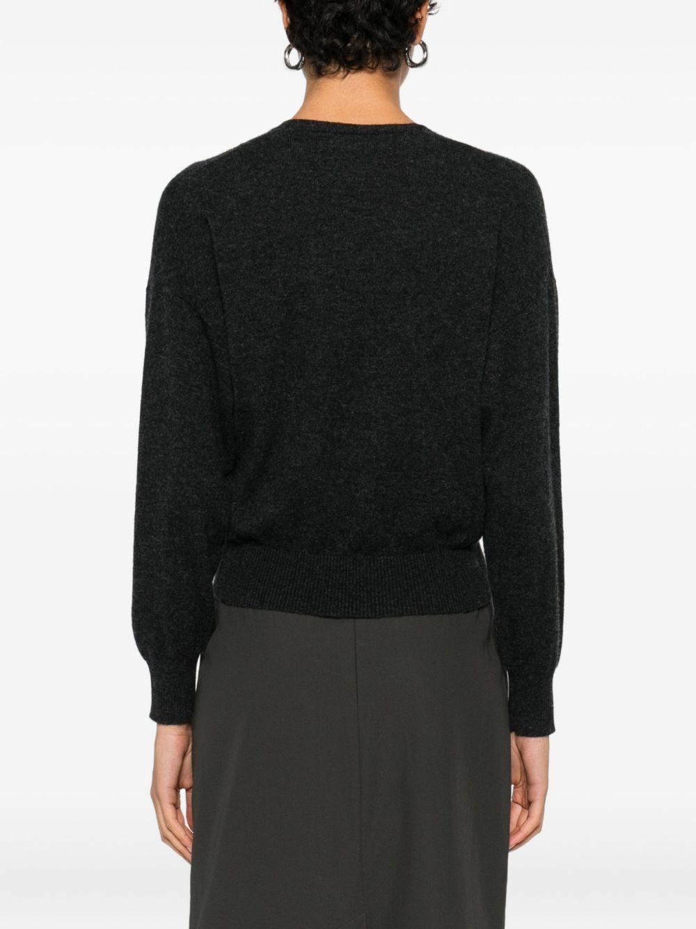 IVORY PARIS Maglia con scollo a V 