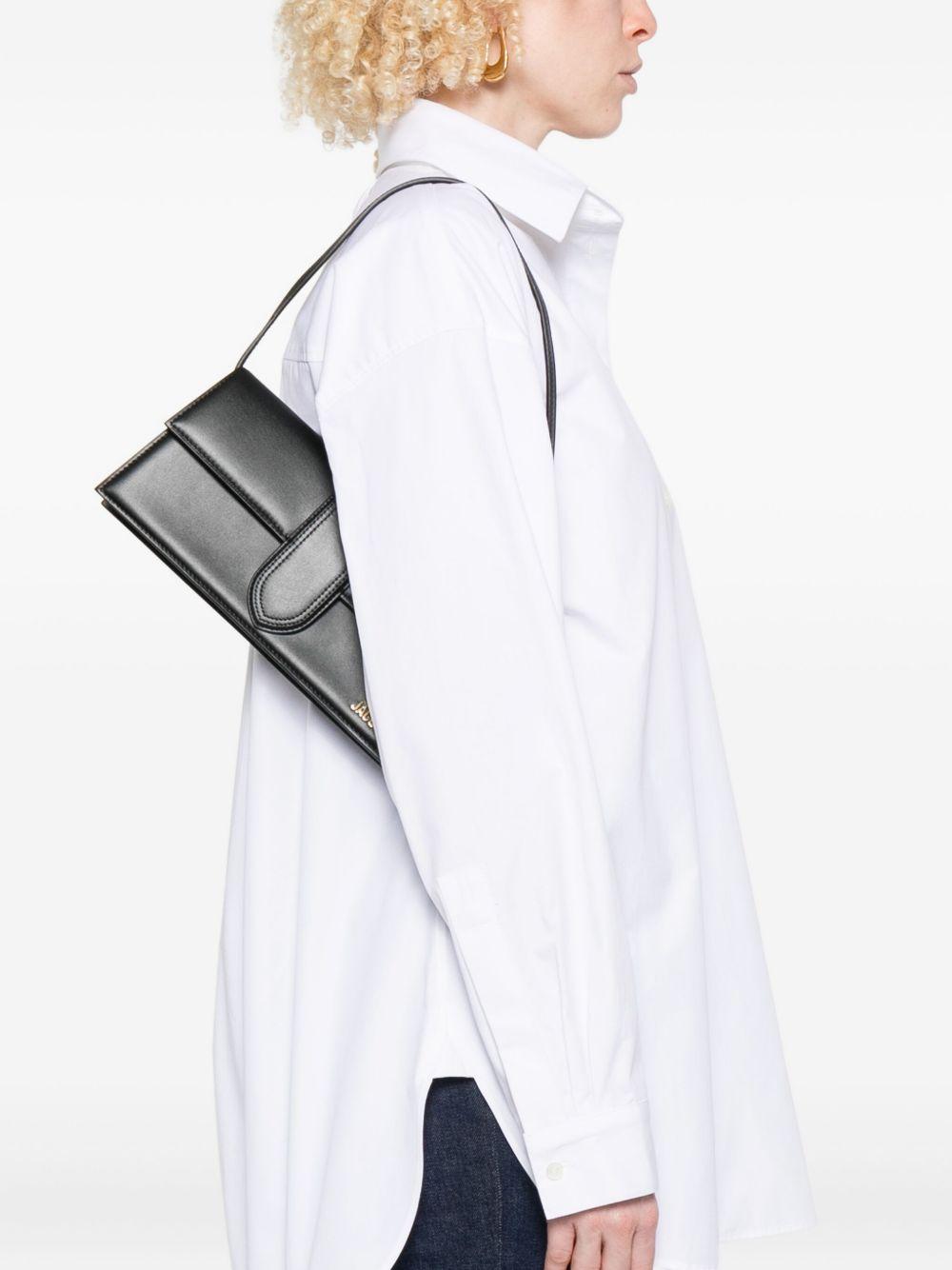 JACQUEMUS Borsa 'Le Bambino Long' in pelle nera 